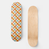 Smile Emoji Pattern Skateboard (Voorkant)