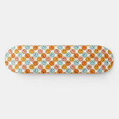 Smile Emoji Pattern Skateboard (Horizontaal)