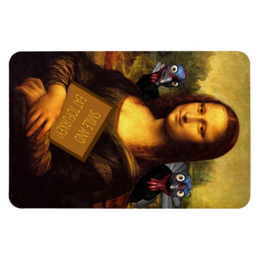 Smile en eet Tofurkey Magneet (Horizontaal)