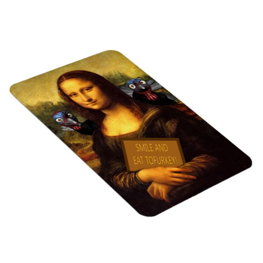 Smile en eet Tofurkey Magneet (Rechterzijde)