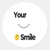 Smile Face Stickers - Klassieke Positiviteitsvorme (Voorkant)