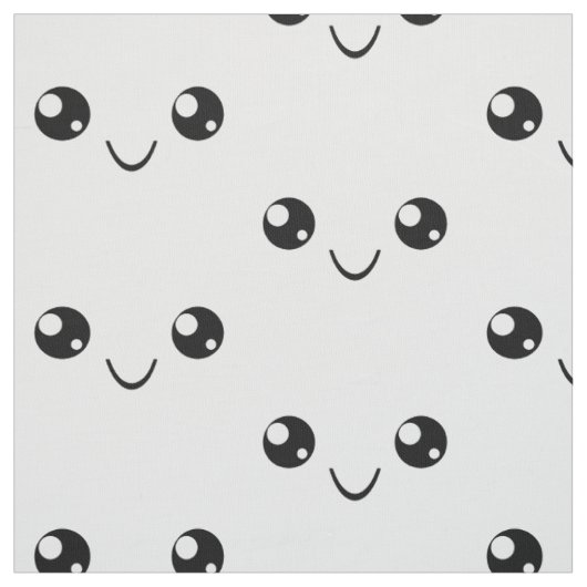Smile Face Stof (Swatch)