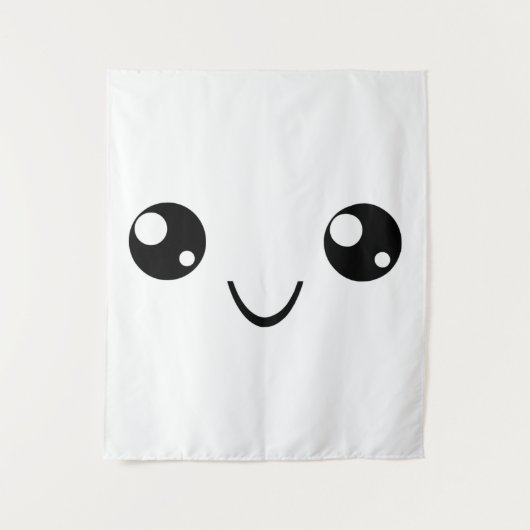 Smile Face Wandkleed (Voorkant)