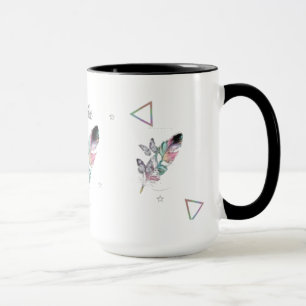 Smile Feather en Butterfly Cup Ontwerp Mok