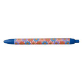 Smile Flowers Zwarte Inkt Pen (Voorkant)