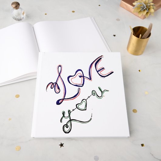 smile gastenboek (Voorkant open)