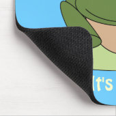 Smile Good Day Frog Mousepad Muismat (Hoek)