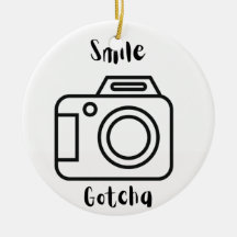 Smile Gotcha met camera op een