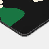 Smile - Groen, Cream en Zwart Bureaumat (Hoek)