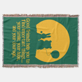 Smile, hope, courage deken