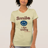 SMILE...I Am Smiling Thanks Parkinson's T-shirt (Voorkant)