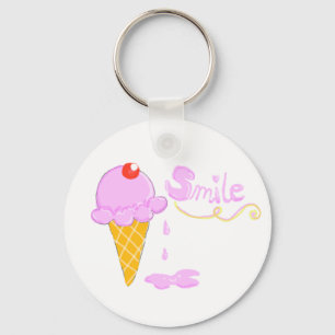 Smile Ice Cream Sleutelhanger