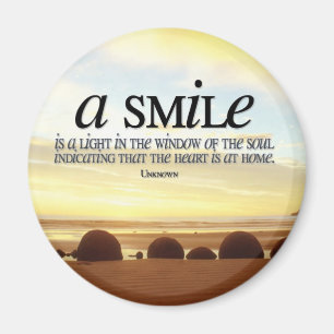 Smile Inspirerend Magnet Magneet