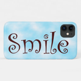 Smile-iphone-draagtas iPhone 11 Hoesje