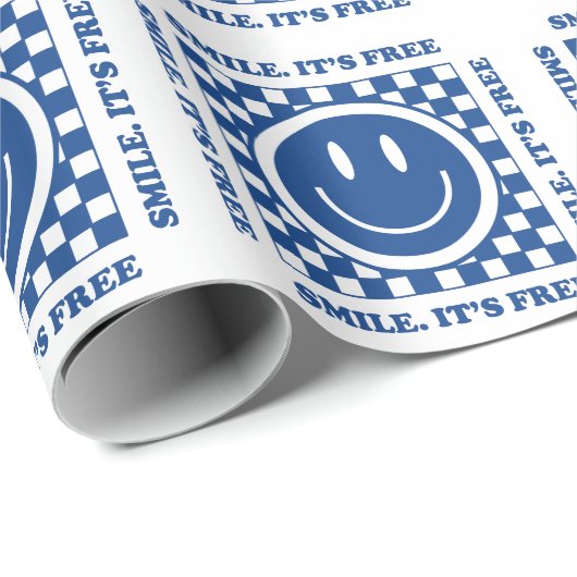 Smile It's Free Cadeaupapier (Rol Hoek)