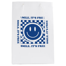 Smile It's Free Medium Cadeauzakje