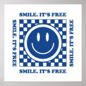 Smile It's Free Poster (Voorkant)