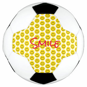 Smile Jaune Rouge Noir Blanc Joyeux Visage Sports
