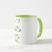 Smile- JÉSUS VOUS AIME MUG (Devant droit)