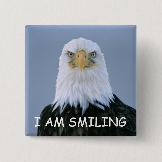 Smile-knop Vierkante Button 5,1 Cm