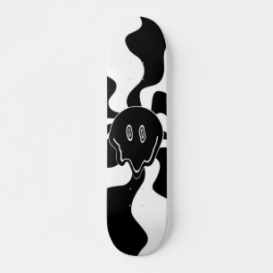 Smile Melt - Zwart-wit Skateboard
