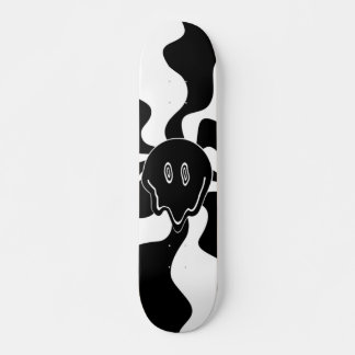 Smile Melt - Zwart-wit Skateboard