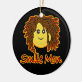 Smile Mon Fire Rasta Ornament (Links)