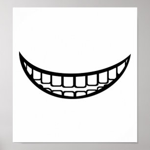 Smile mond poster
