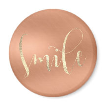 Smile Motivatie Roos Champaign Copper Gold
