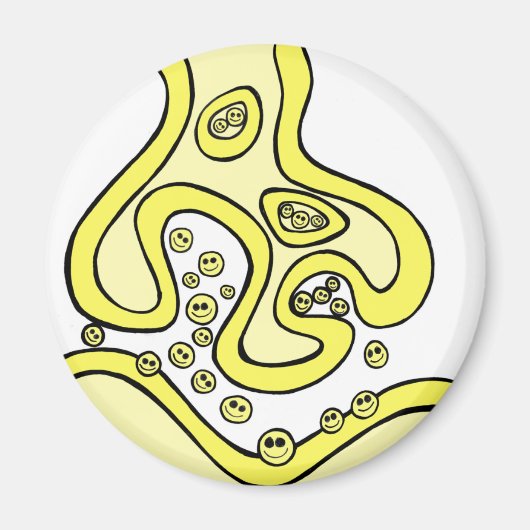 Smile Neurotransmitters Magneet (Voorkant)