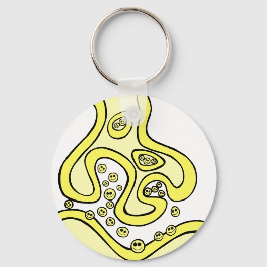 Smile Neurotransmitters Sleutelhanger (Voorkant)
