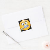 Smile - Poets je tanden Sticker (Envelop)