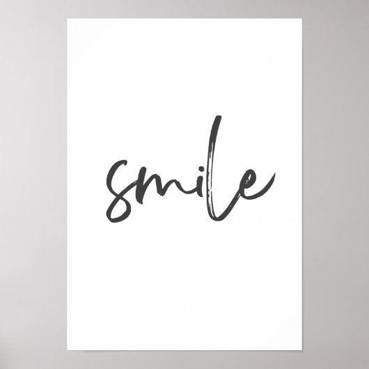 Smile Poster (Devant)