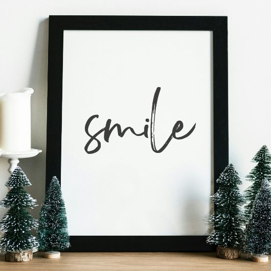 Smile Poster