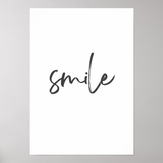 Smile Poster (Devant)
