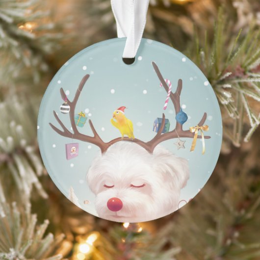 Smile Pup : Renne Bichon de Noël (Arbre)
