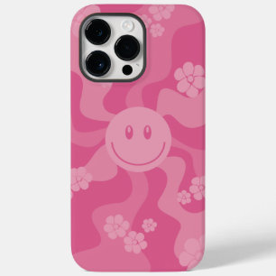 Smile - Roze Case-Mate iPhone 14 Pro Max Hoesje