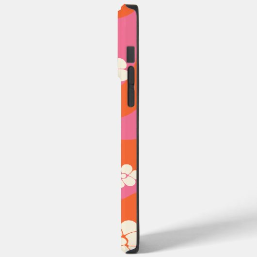 Smile - Roze, Oranje en crème Case-Mate iPhone Case (Achterkant / Links)