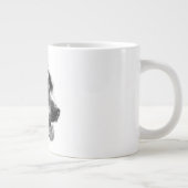 Smile Smile Pitbull Mix Portrait Mug (Droite)