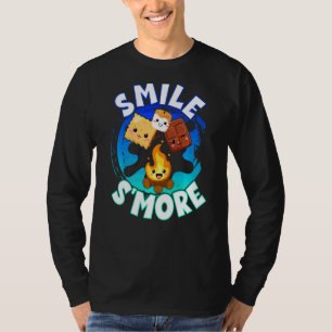 Smile S'more Wortspiel Weekend Clamping Boys T-shirt