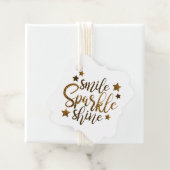 Smile Sparkle Shine Favoriser les étiquettes (En situation)