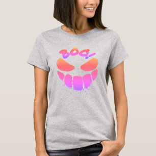 Smile Spooky Face Happy Halloween T-Shirt