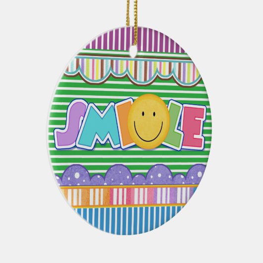 Smile - SRF Keramisch Ornament (Rechts)