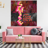 SMILE - Toile imprimée (Insitu(Salon))