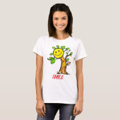 "Smile Tree" Positieve Vibes T-shirt (Voorkant volledig)