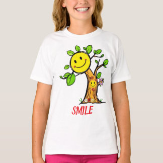 "Smile Tree" Positieve Vibes T-shirt
