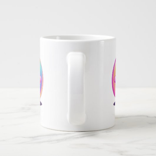 Smile - Upliffing Mug avec citation et visage heur (Dos)