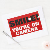 Smile vous êtes sur Camera Stickers (Enveloppe)
