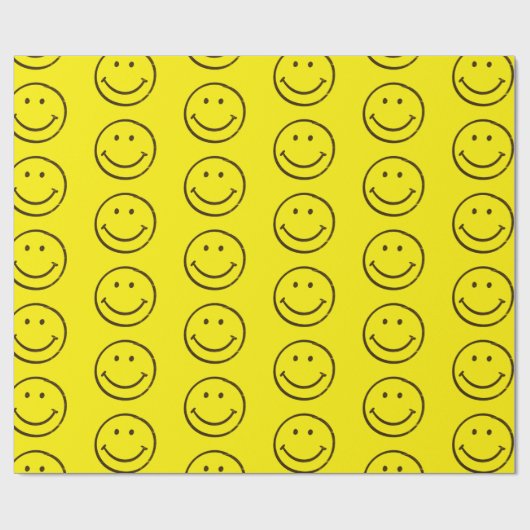 Smile Wrapping Paper Cadeaupapier (Vlak)