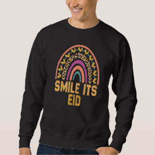 Smile zijn offermoslim Eid Al Adha Mubarak Islamic Trui